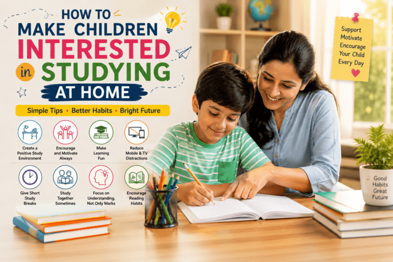 How To Make Children Interested In Studying