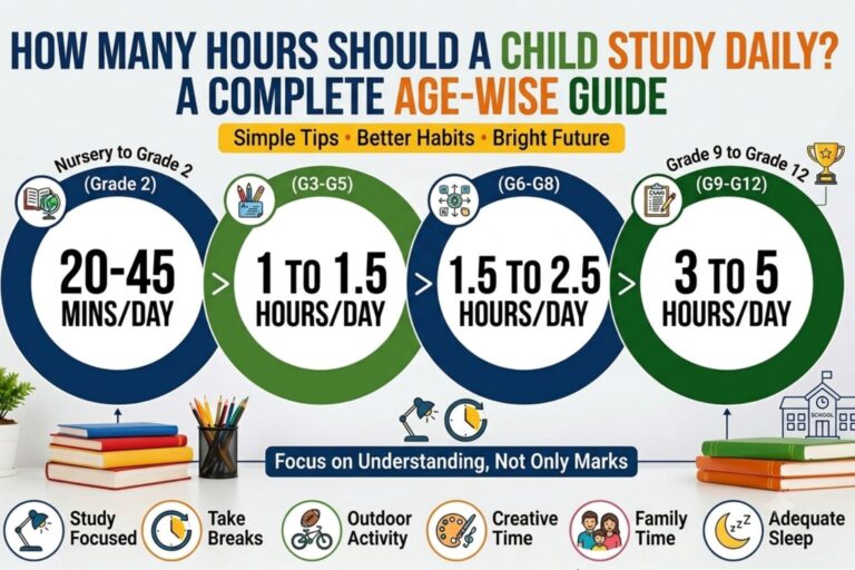 How Many Hours Should a Child Study Daily